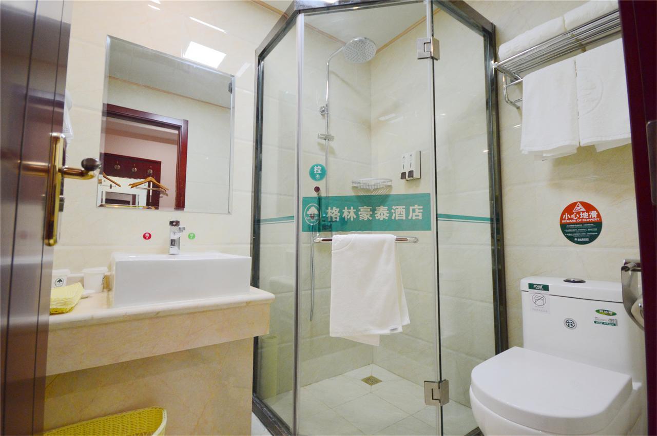 Greentree Inn Shanghai Songjiang District Yanshou Road Li Ta Express Hotel Zhujing Exterior foto