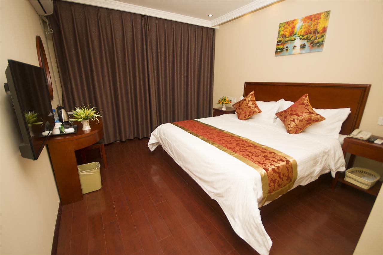 Greentree Inn Shanghai Songjiang District Yanshou Road Li Ta Express Hotel Zhujing Exterior foto